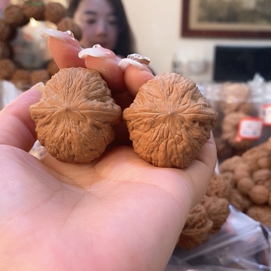 文玩核桃吊坠用****0铁锤有点黄