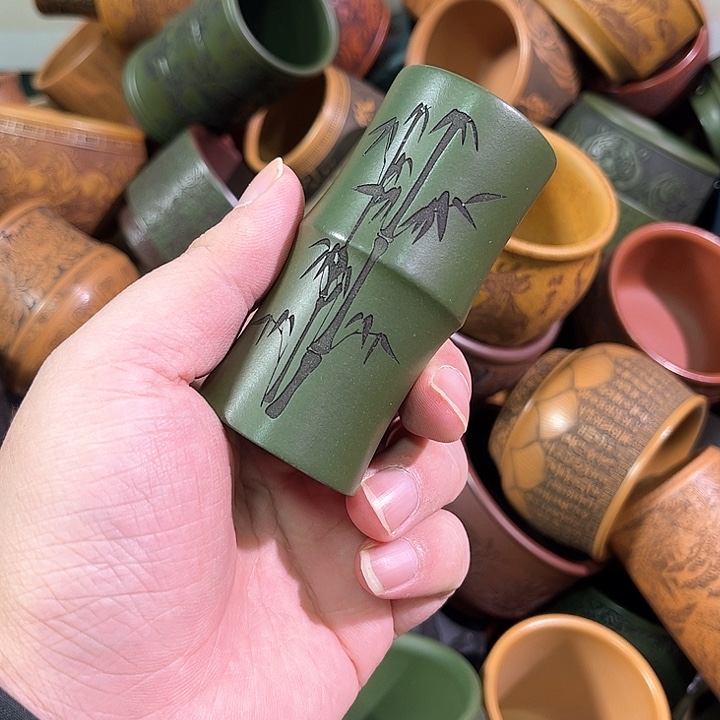 茶杯紫砂全手工紫砂主人杯