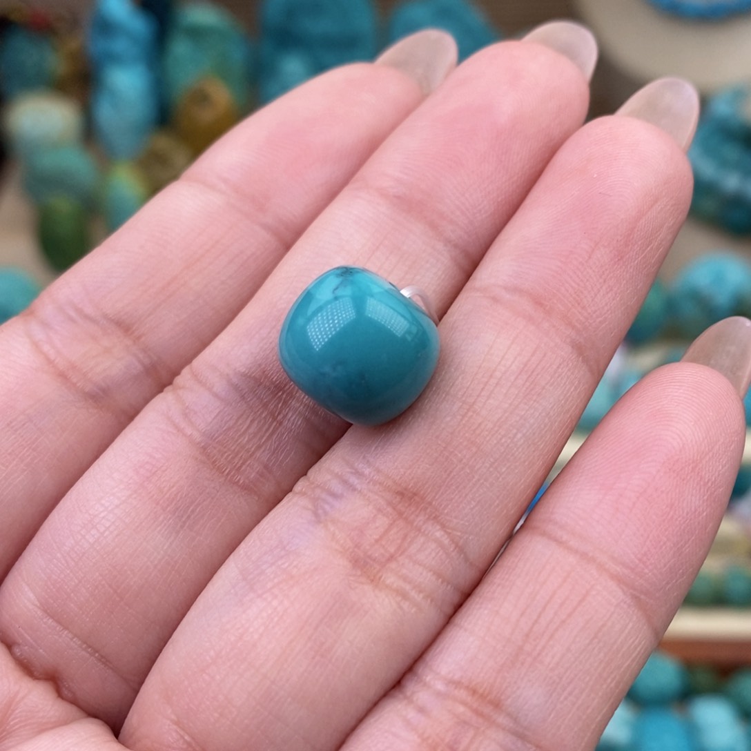 绿松石珠宝奇石未镶嵌