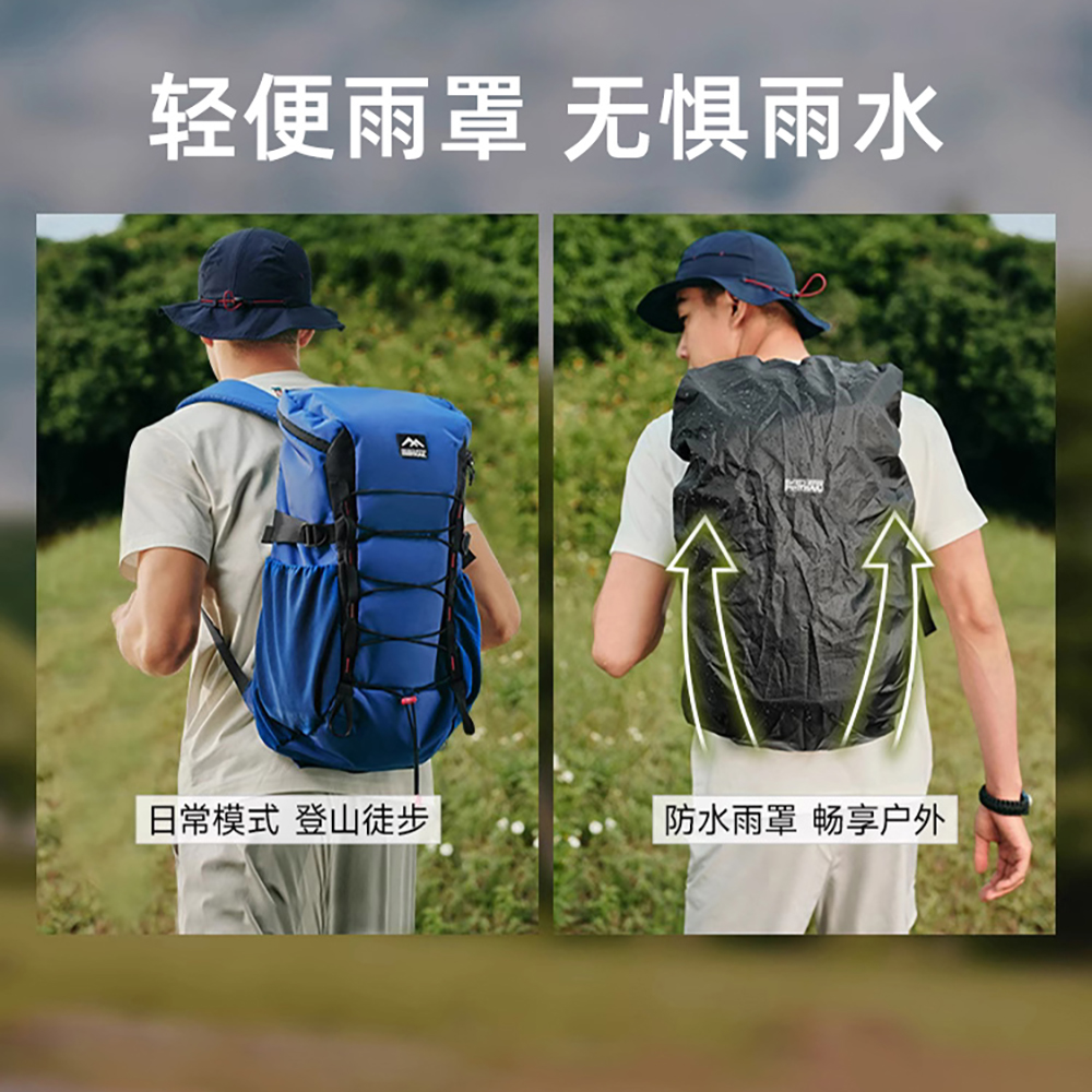 斯凯奇【成毅同款】官方男女款多功能旅游大容量双肩包L224U0