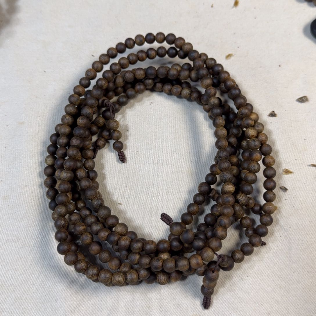 沉香手串绿奇楠多圈0.7-20多样性发一条