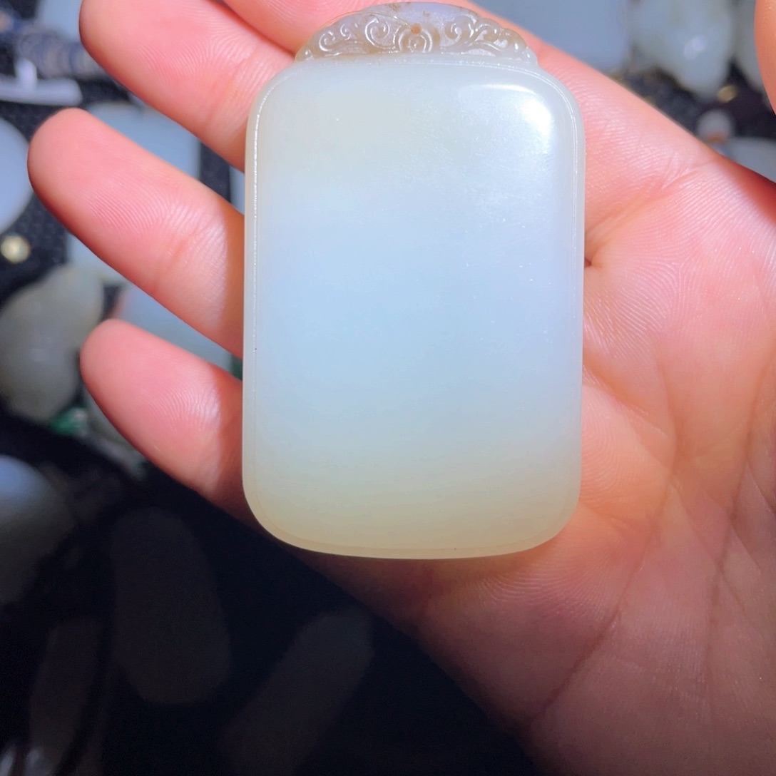 未镶嵌和田玉挂件京****送