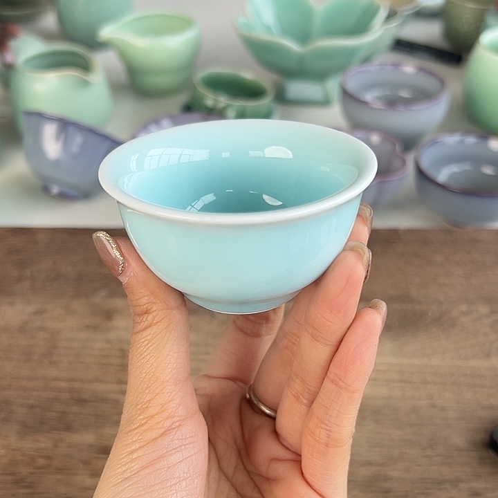 小米茶器龙泉青瓷