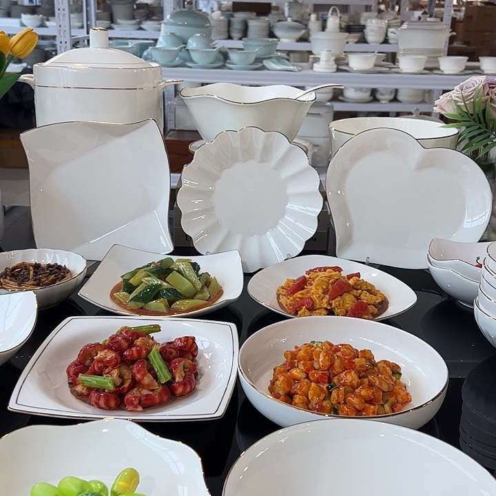 45%以上骨粉骨瓷天元、三角，四角，窝盘，荷花，飞碟