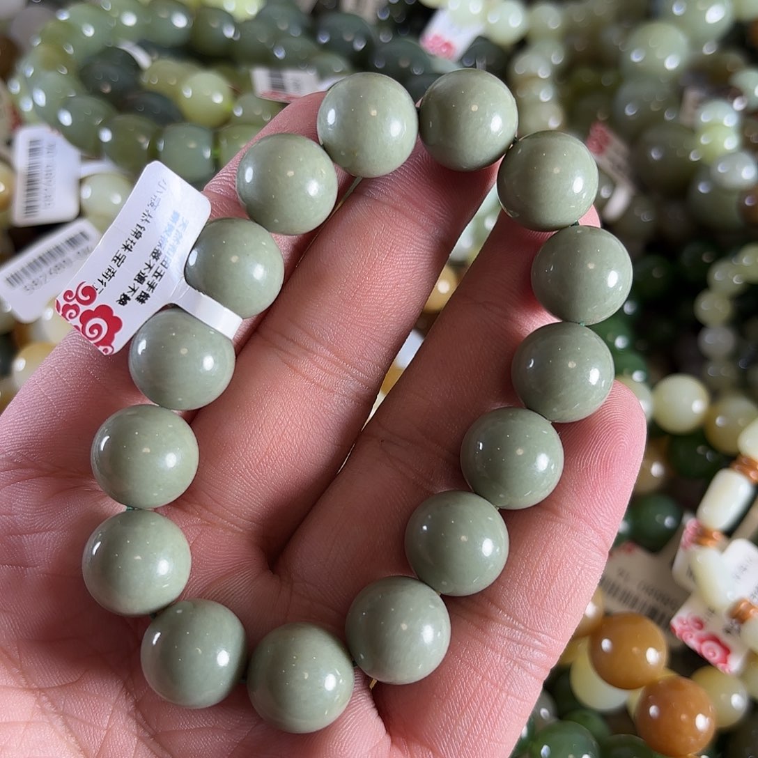 和田玉手链未镶嵌W225