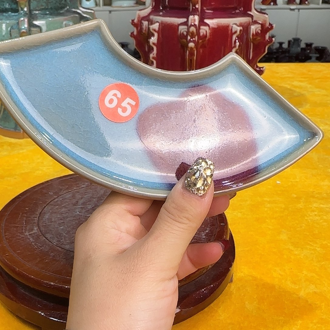 陶摆件郑家钧窑摆件