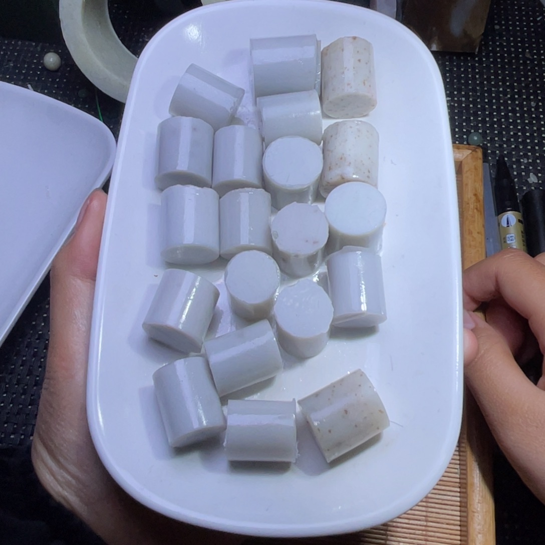 未镶嵌和田玉珠宝半成品