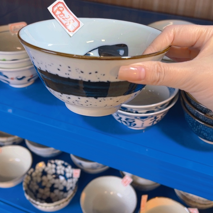 瓷猫咪5.25寸米饭碗2个装