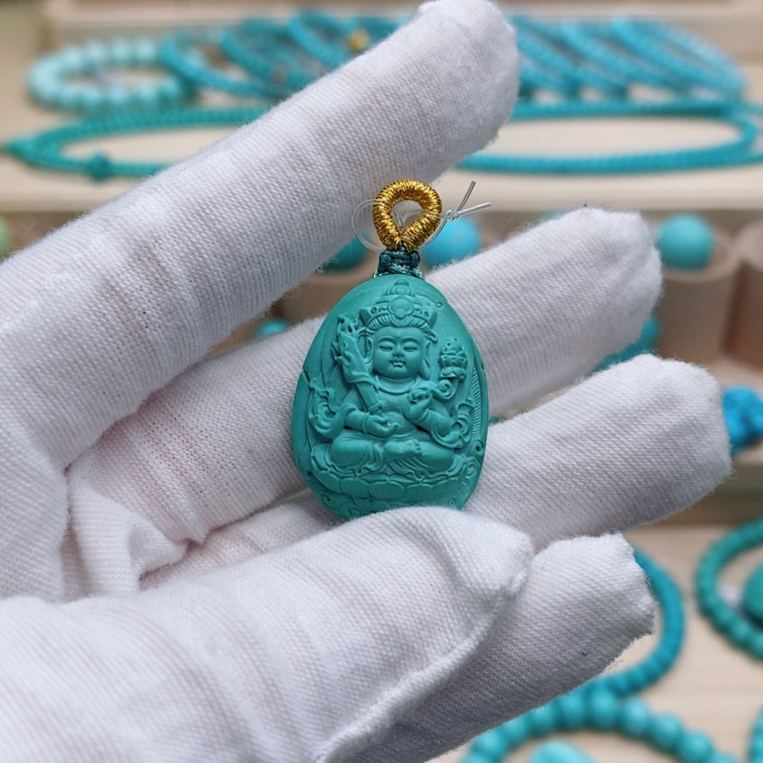 绿松石珠宝奇石未镶嵌