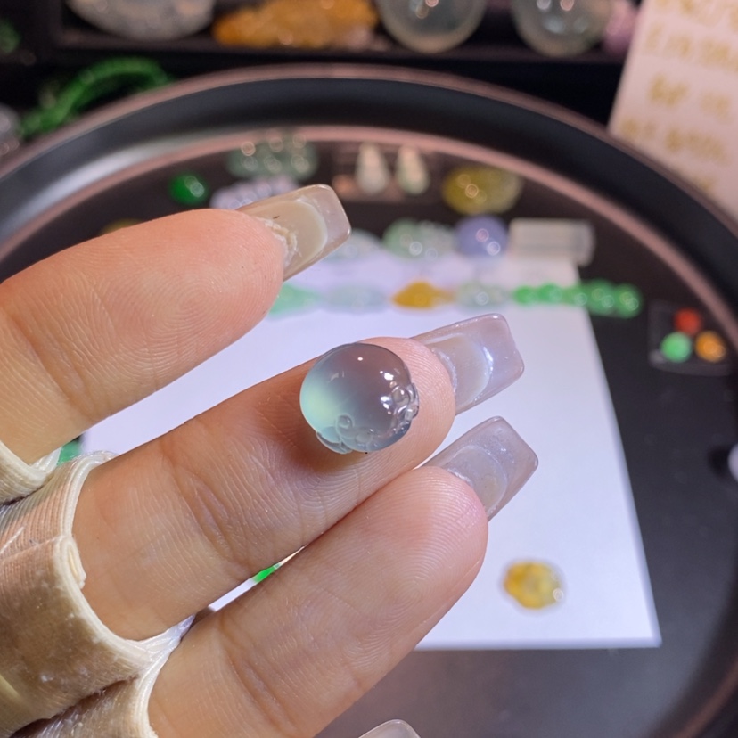 【闪购商品】翡翠挂件未镶嵌金蟾