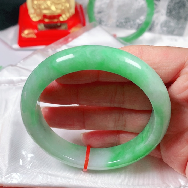 未镶嵌手镯翡翠  编号1299 正圈56