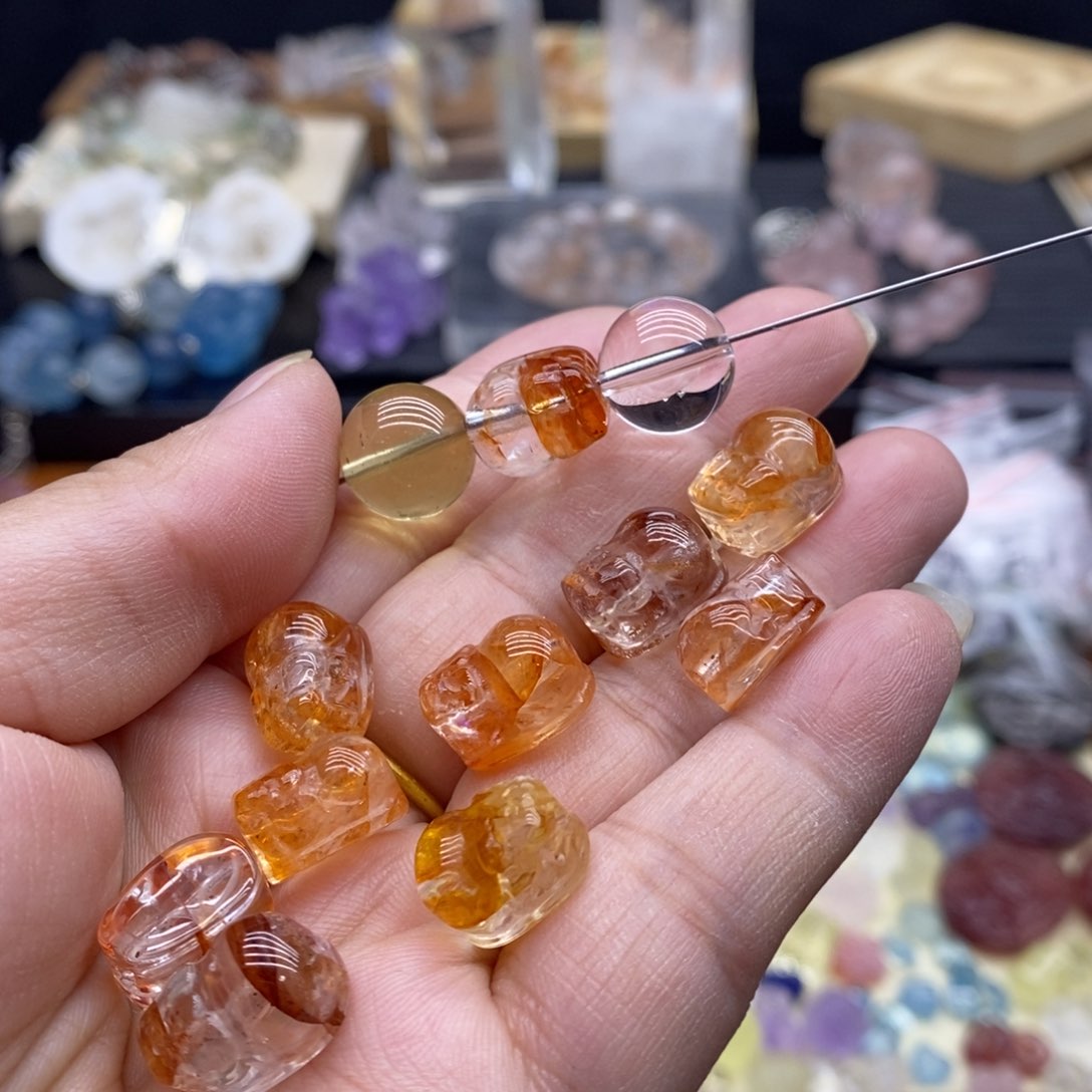 胶花貔貅未镶嵌水晶