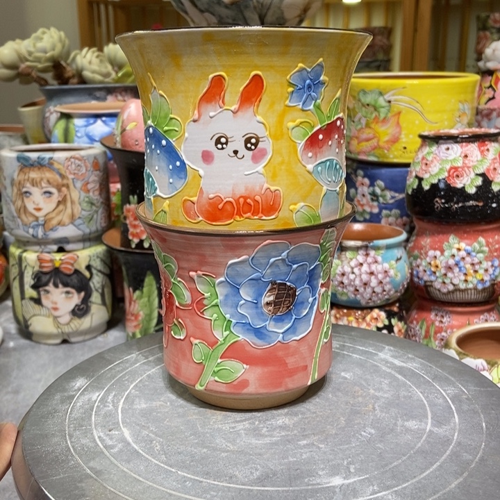 景德镇艺术手绘作品