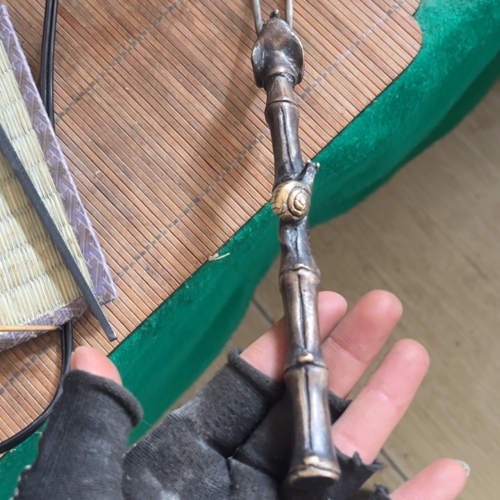 蜜安罐瓷香炉锡茶则