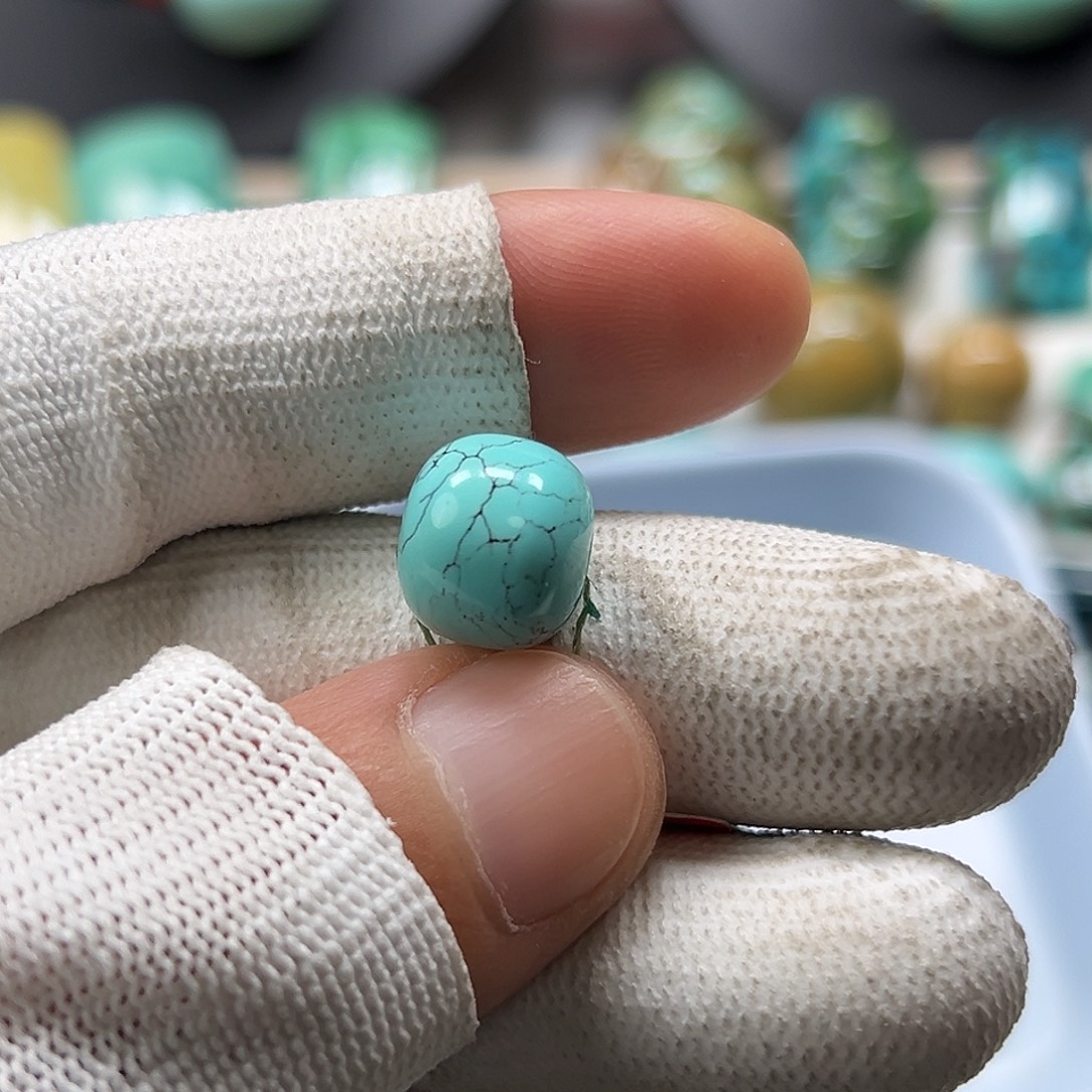 D****绿松石未镶嵌珠宝奇石