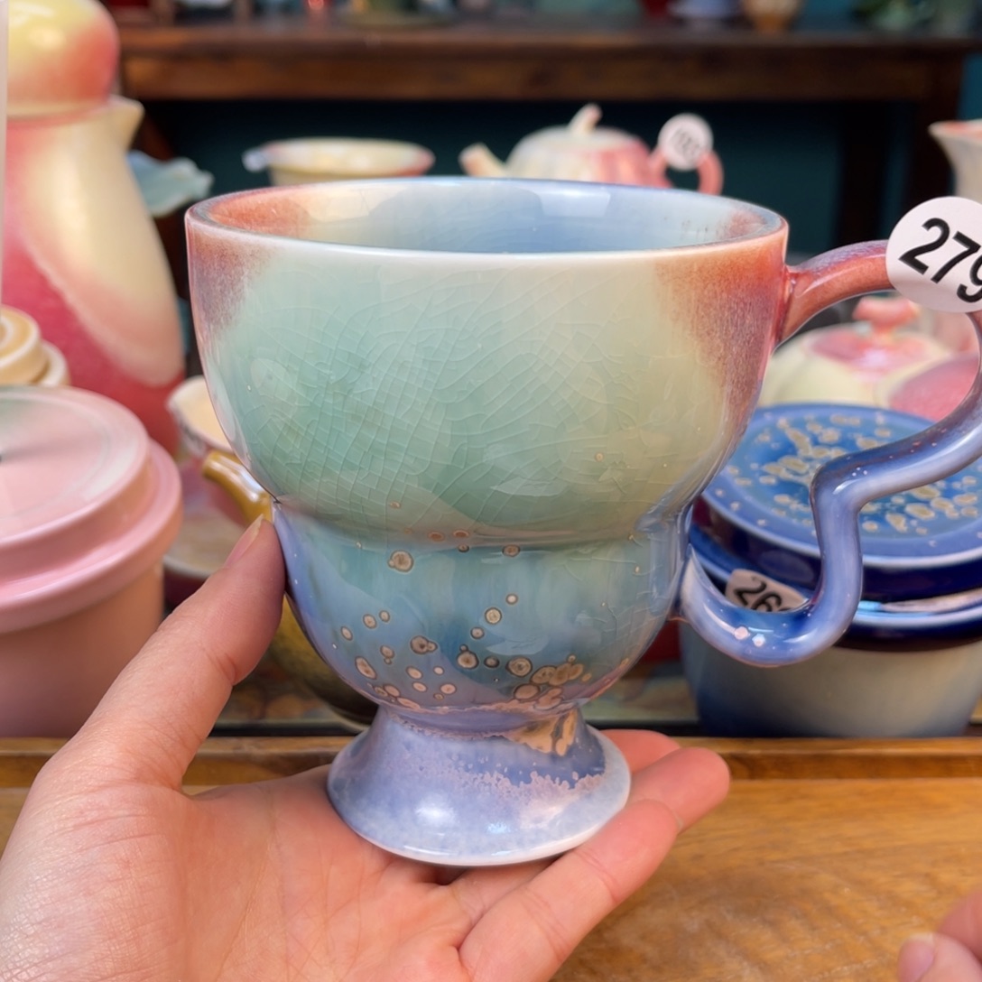 摆件木夕陶瓷手工茶器 