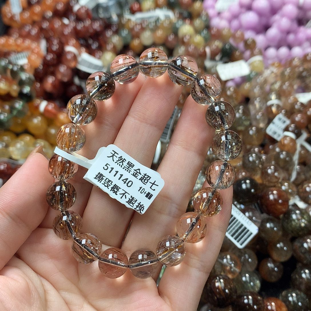 水晶手链未镶嵌，