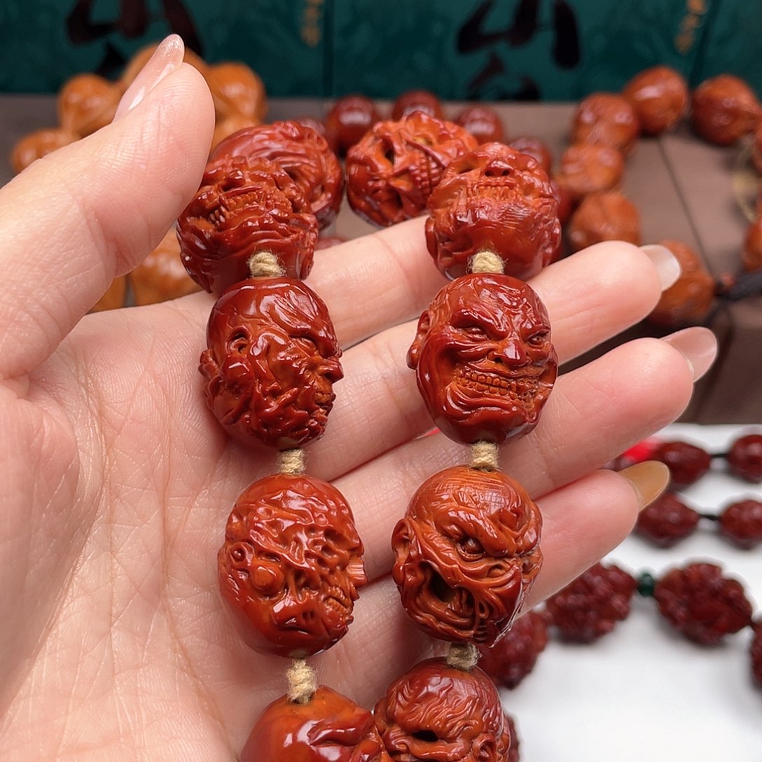 橄榄核手串浅****2恶僧手串