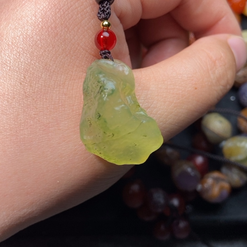 【闪购商品】玛瑙/玉髓吊坠(不含链)合金霞