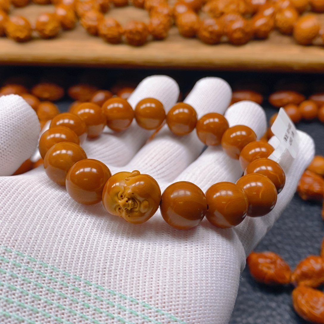 手串/手链橄榄核梅林铁核正圆1.45全品无暇➕开心