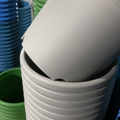 树脂微瑕5#无托灰白6个