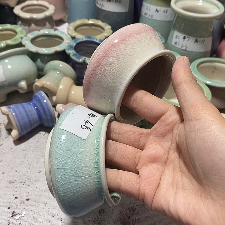 红陶，【满10米包邮默认微瑕疵】2个浮力