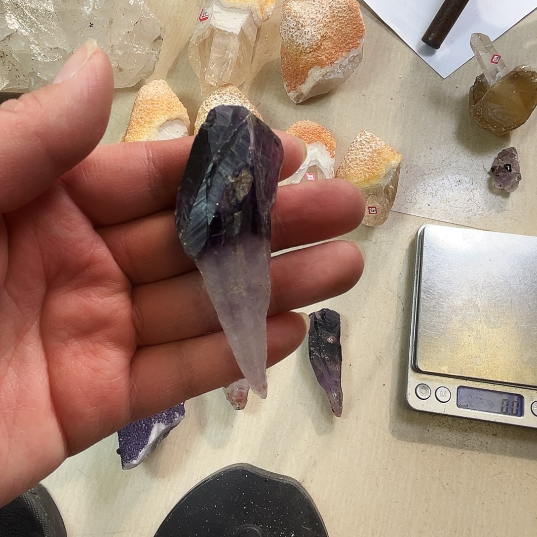 锐***啡珠宝半成品未镶嵌水晶