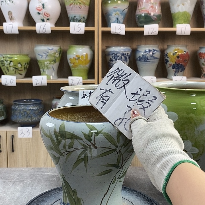 缸5xc景德镇陶瓷花盆