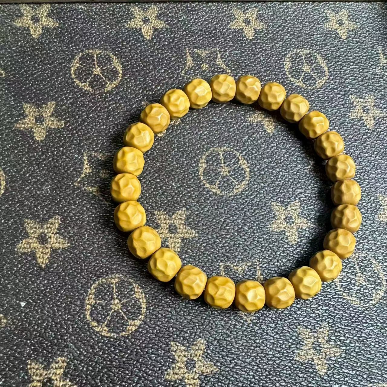 10黑金无相猴头单圈手串