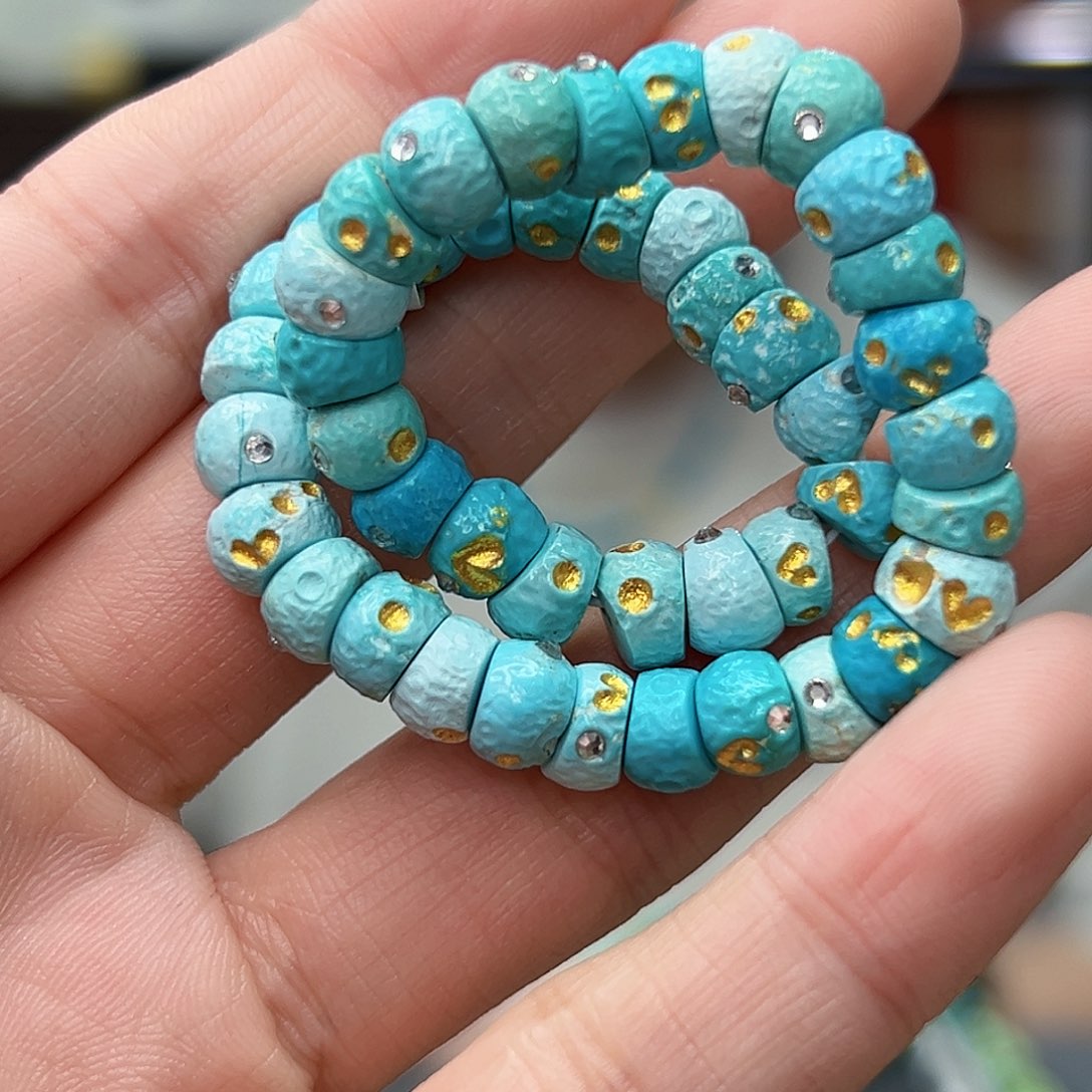 绿松石珠宝奇石未镶嵌