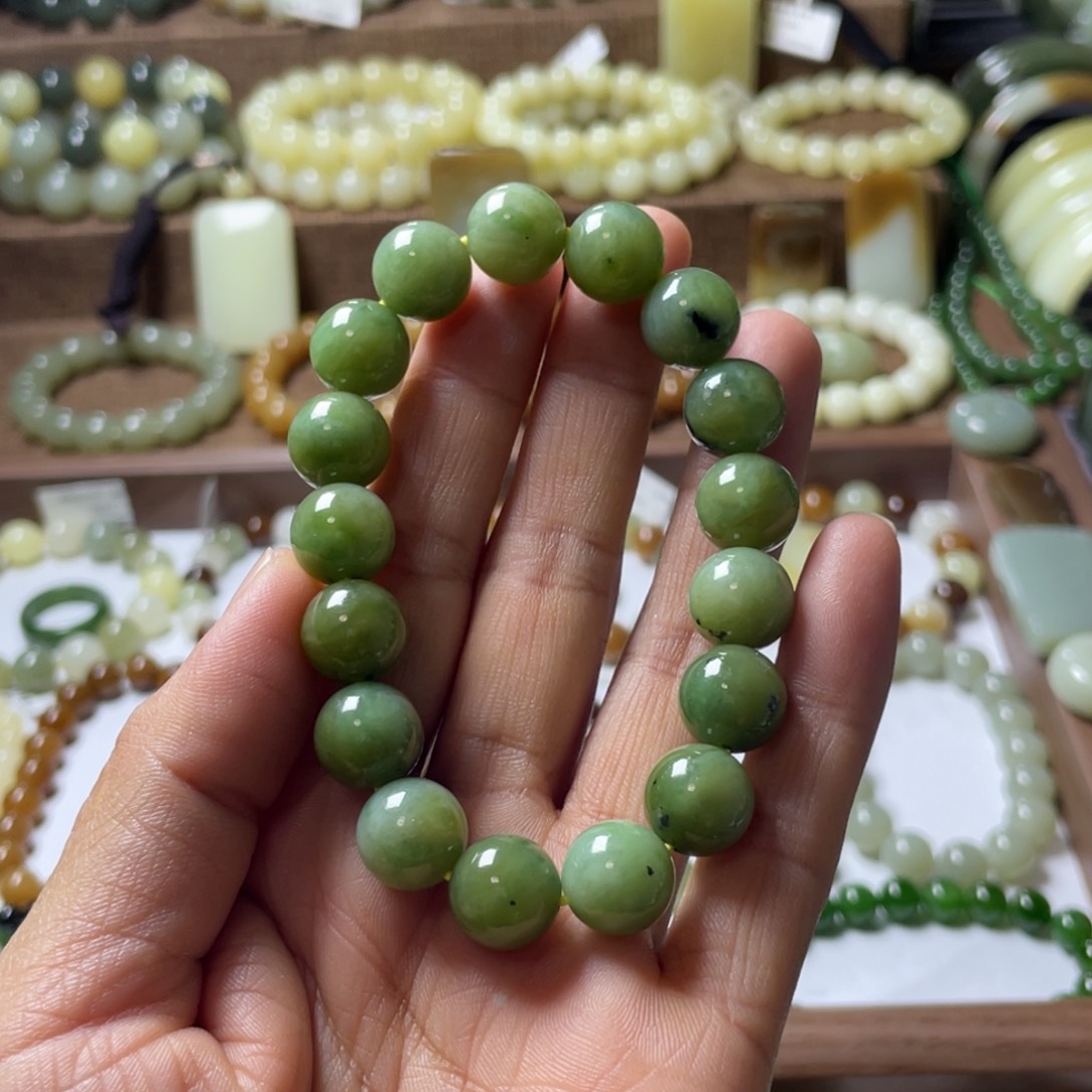 和田玉手链未镶嵌