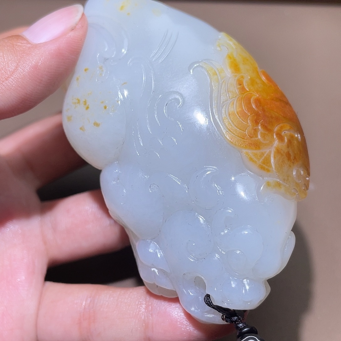 和田玉颈饰未镶嵌Y