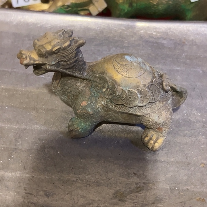 黄铜摆件，文房工艺品摆件
