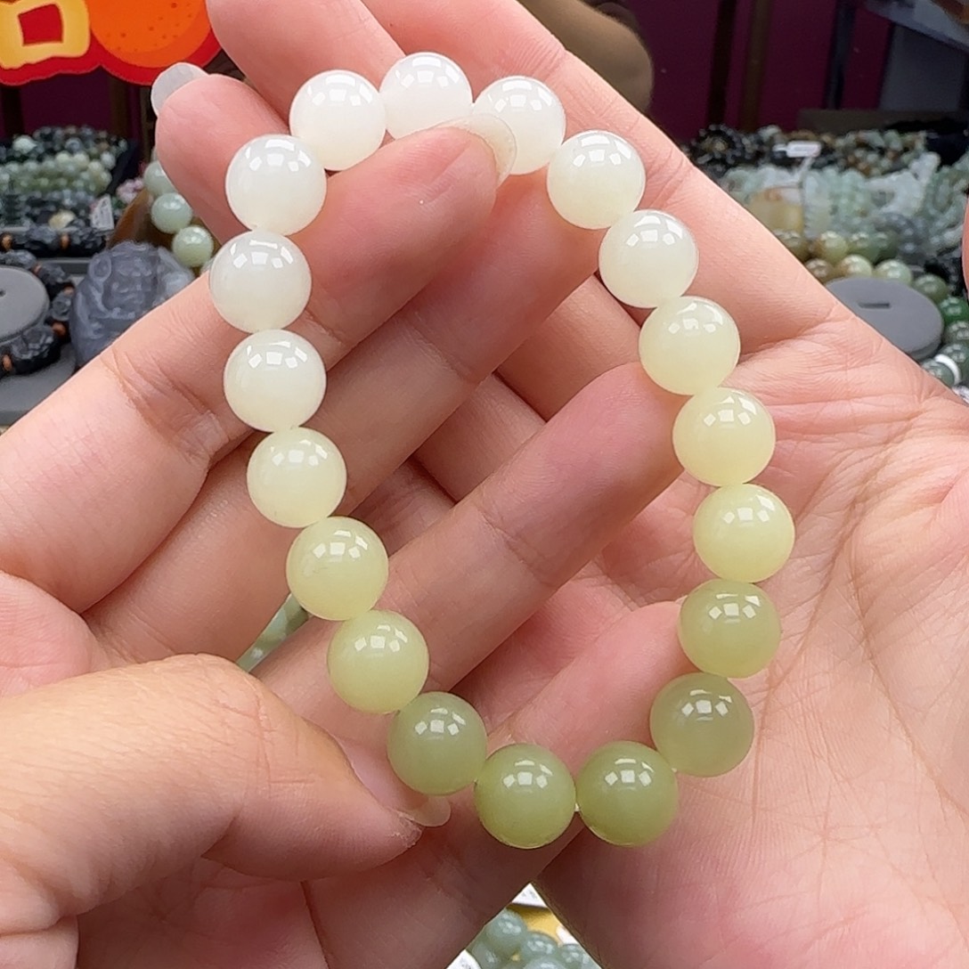 和田玉手链未镶嵌