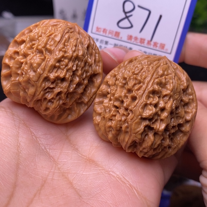 文玩核桃把件39南疆石高炮871