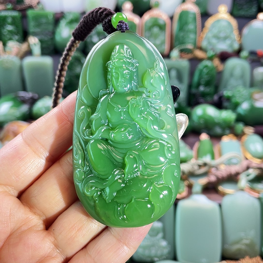 和田玉挂件未镶嵌