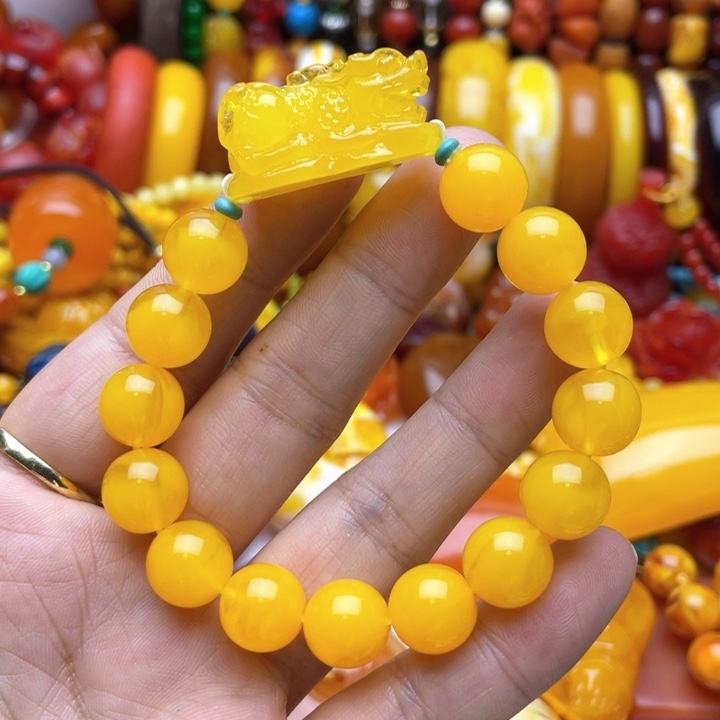 树脂制品12号貔貅手串