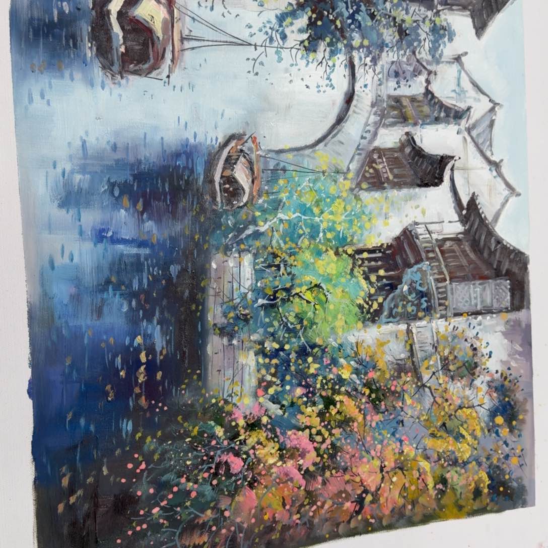 油画在干嘛啊亲爱滴我好