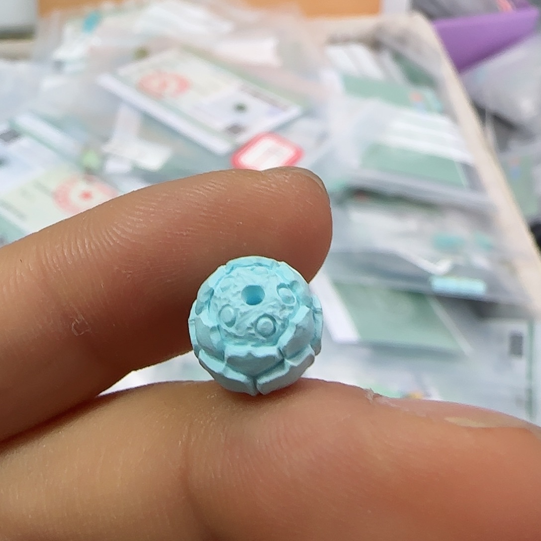 绿松石珠宝半成品未镶嵌