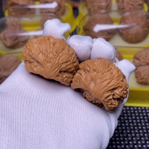 文玩核桃把件蛇头39