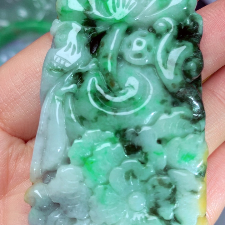 翡翠吊坠(不含链)未镶嵌