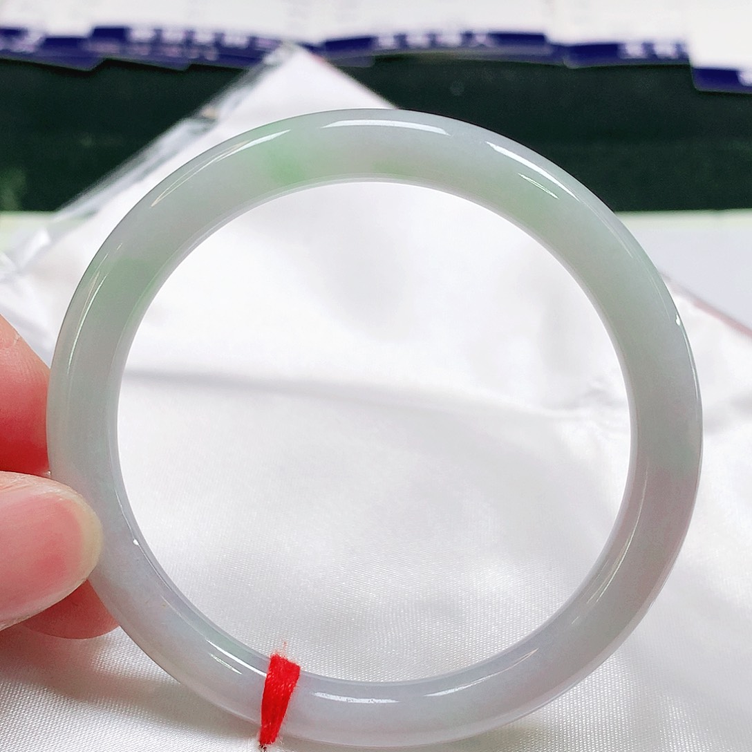 翡翠手镯（圆镯）未镶嵌21号