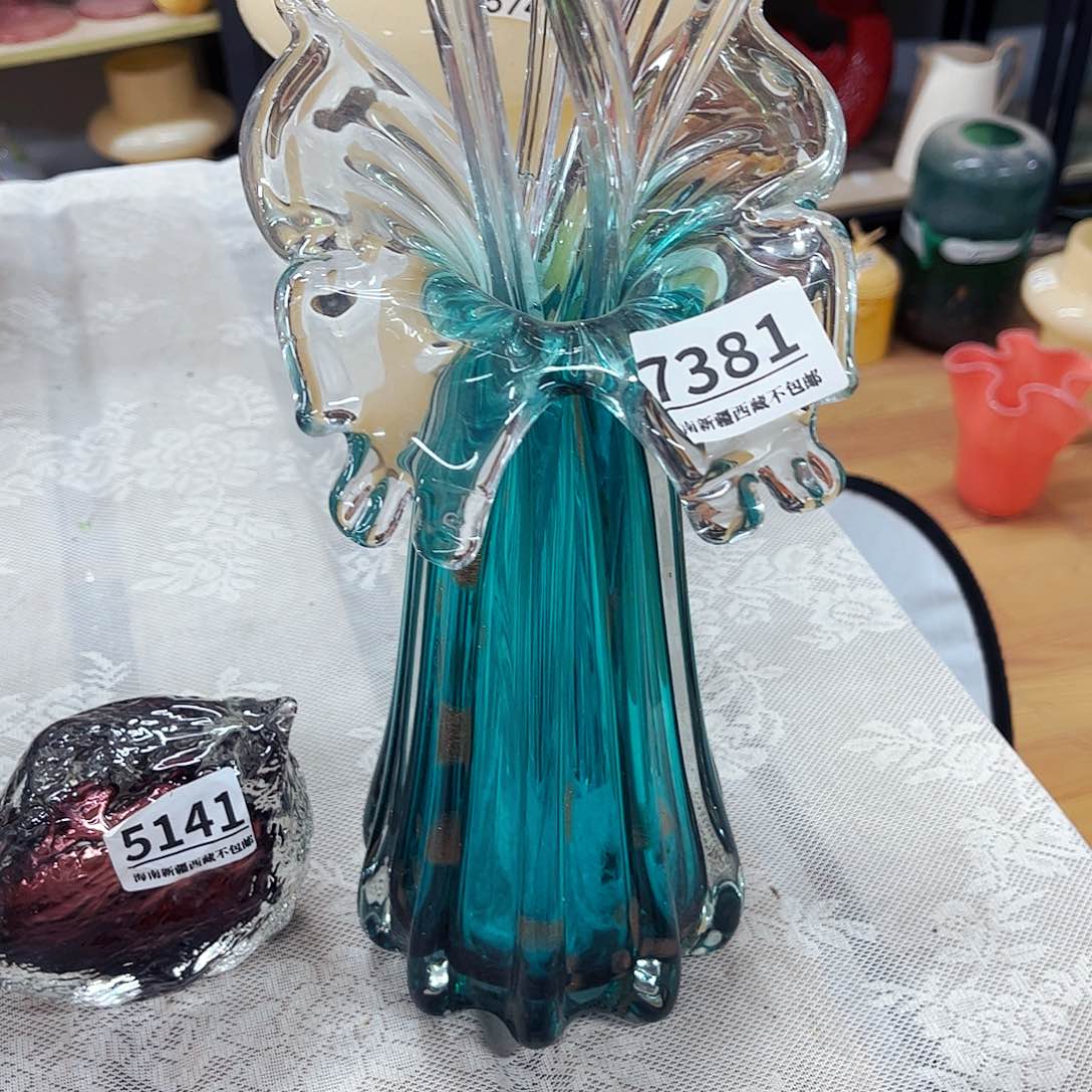 蝴蝶7381 家悦美居琉璃摆件