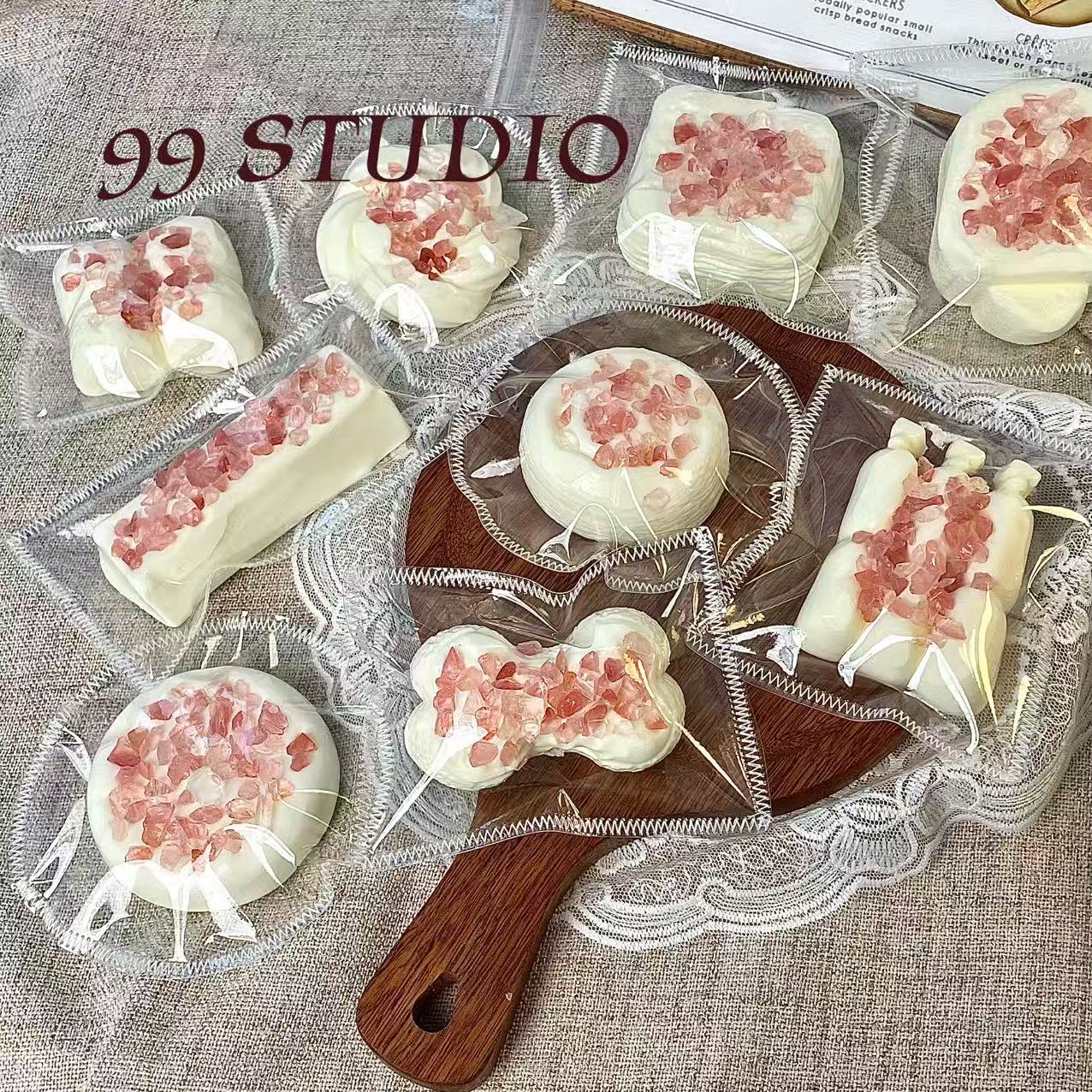 【碎碎冰系列】食品级硅胶捏捏默认微瑕纯手工制作