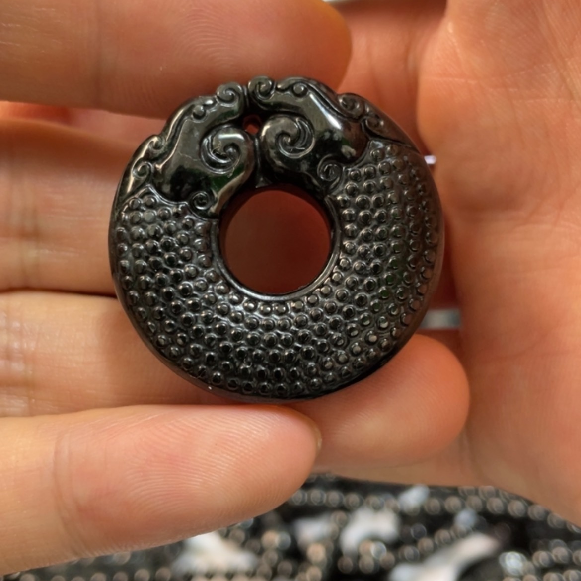 【闪购商品】翡翠吊坠(不含链)未镶嵌龙扣