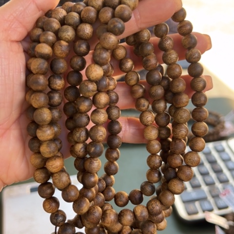 沉香手串白棋21克卡0.8多样性发1串