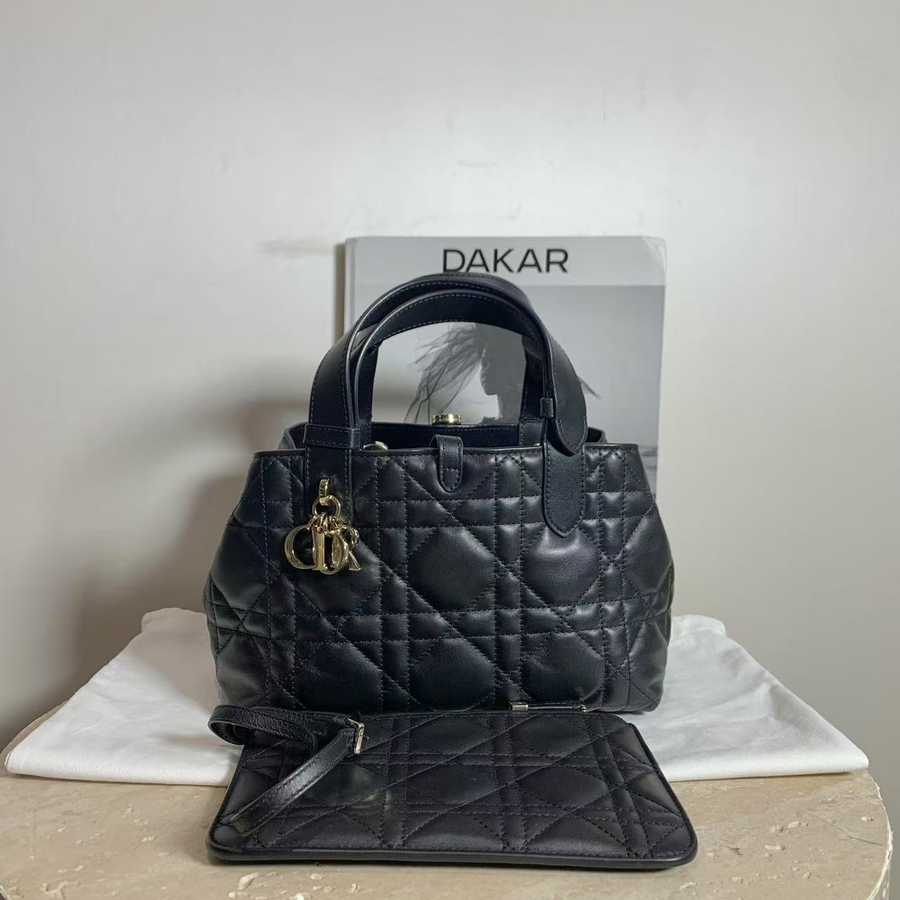 99新 DIOR/迪奥 壹臻/ Dior 黑金toujours 小号 72775358