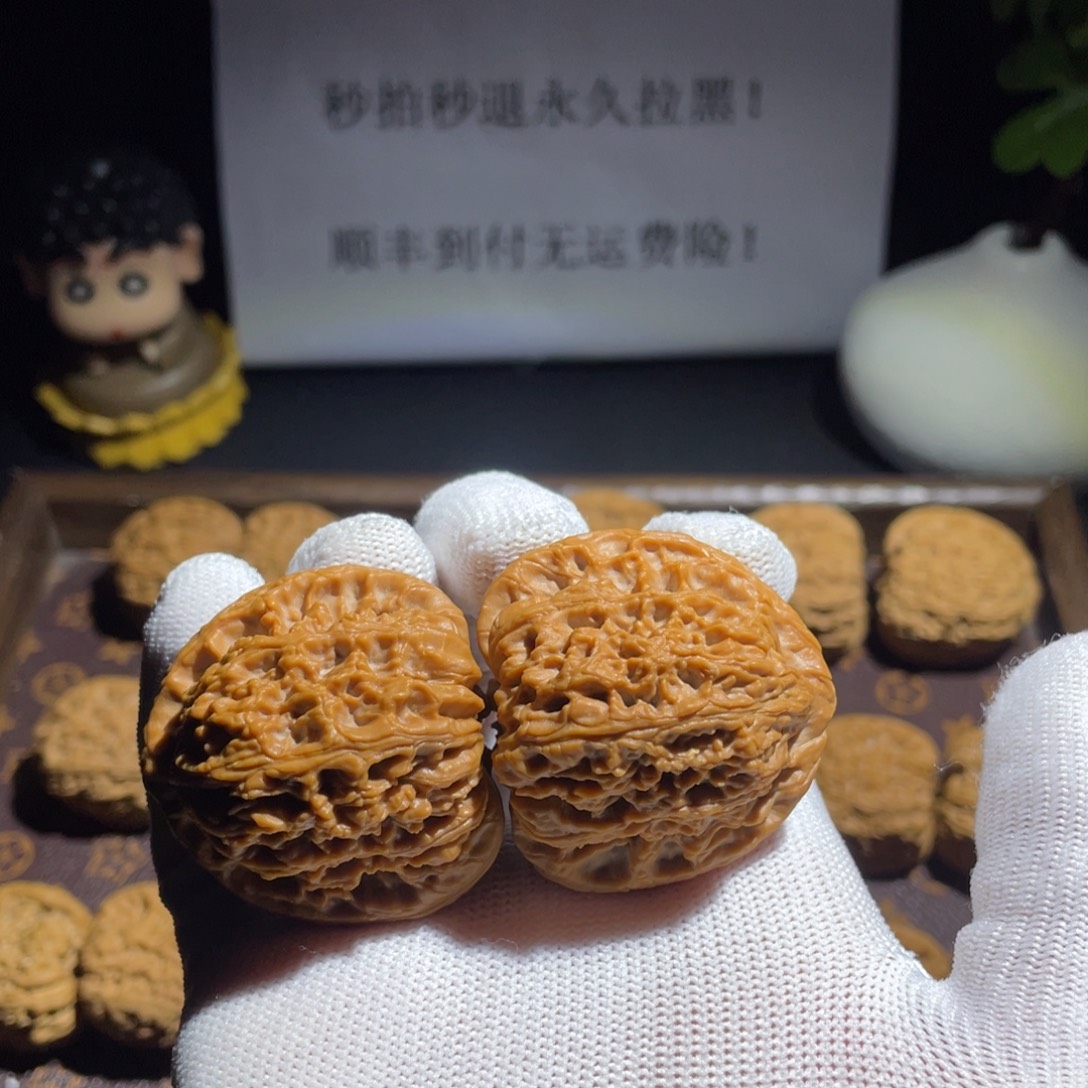 木***偶吊坠文玩核桃核桃