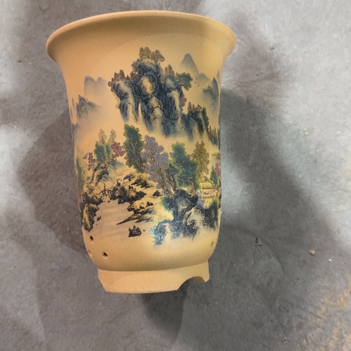 紫砂花盆破损补发紫砂高度22口径17单只