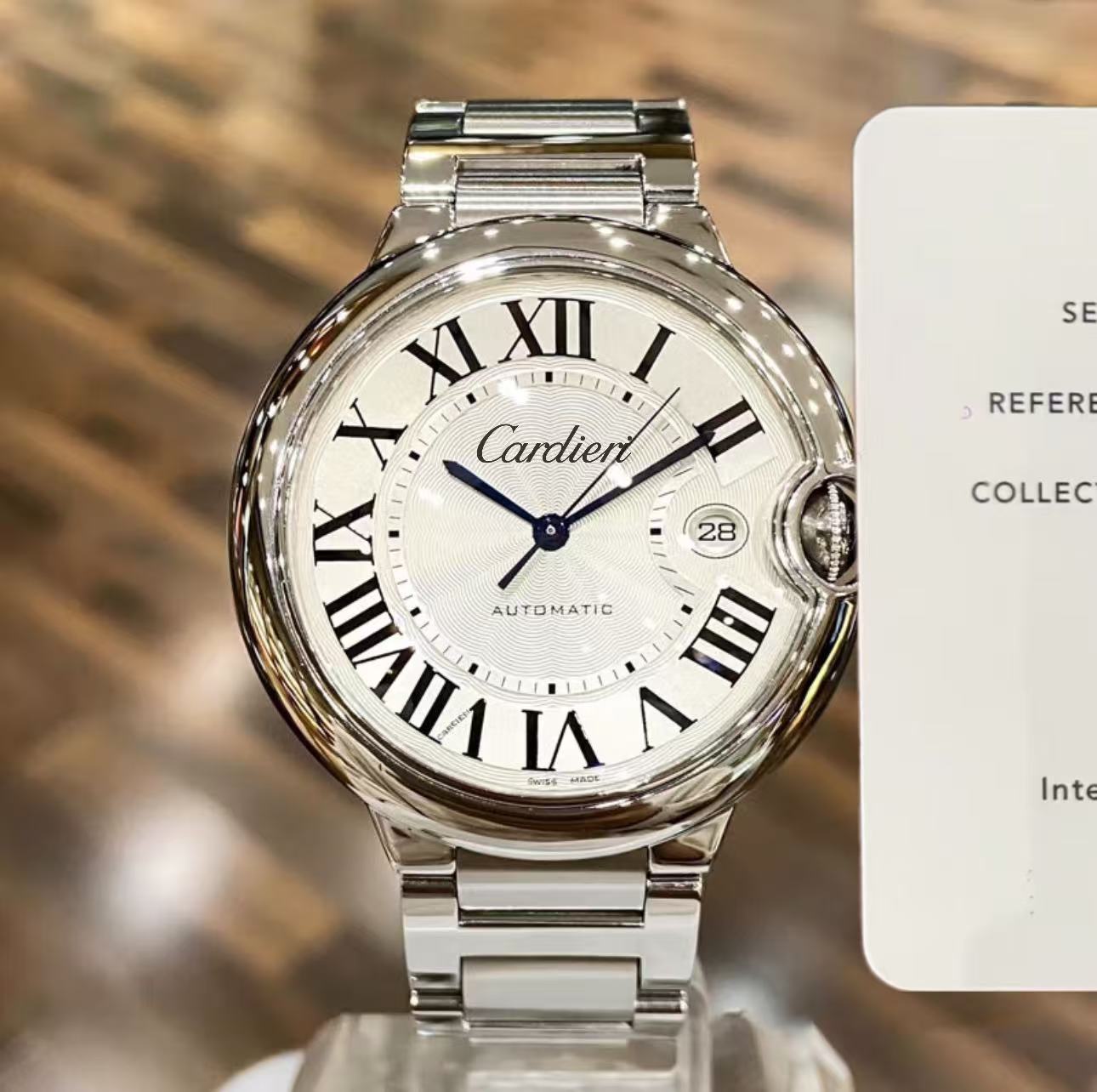 全新正品 Cardieri/蓝气球系列/男士/全自动机械表/42MM/全套/LL